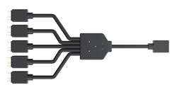 Cabo Divisor Endereçável Cooler Master Argb 1 para 5 - Mfx-awhn-1nnn5-r1