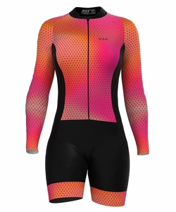 Macaquinho de Ciclismo Feminino Chuva de Prata