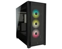 Gabinete Corsair Icue 5000x Lateral de Vidro Temperado Atx Preto - Cc-9011212-ww