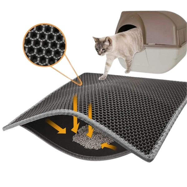 Tapete Coletor de Areia para Gatos 45x60cm