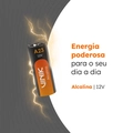 Bateria Alcalina A23 C/5 12v - Vba23b5