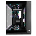 Gabinete Gamer Redragon Wideload Pro Preto - CA-604B-PRO