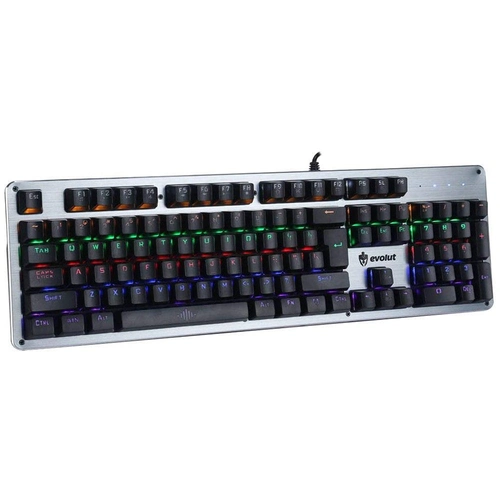 Teclado Gamer Mecânico Evolut Blacksmith - EG208