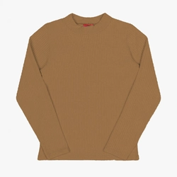 Blusinha Manga Longa Malha Canelada Romitex - Feminina