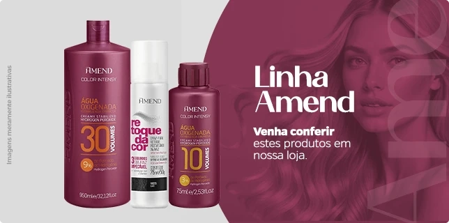 Linha Amend venha conferir estes produtos em nossa loja
