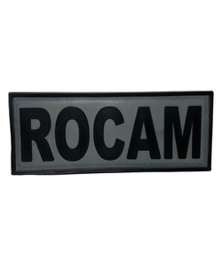 EMBORRACHADO COSTAS - ROCAM: FUNDO CINZA
