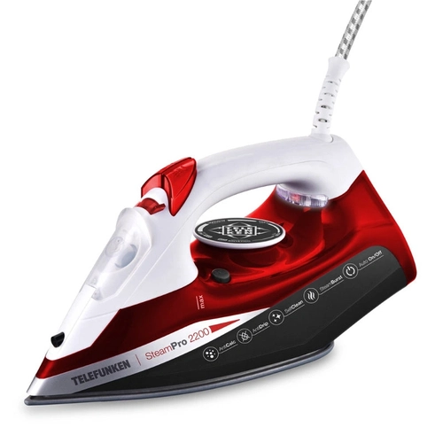 Ferro de Passar 1200w 220v Tf-steampro2200v Vermelho
