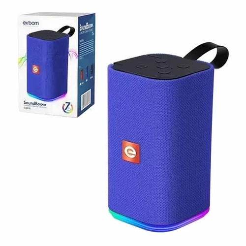 Caixa De Som Bluetooth Cs-m31btl 5w Rms Usb Azul