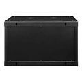 Rack Mini 19 Evus Ev-dw6406 6u x 600 x 450mm De Parede Preto