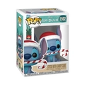 Boneco Funko Pop! Disney Lilo & Stitch - Stitch Com Bengala de Doce