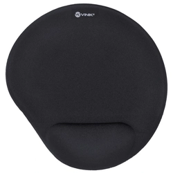 Mouse Pad Com Apoio de Pulso Em Gel Mpg-10p Preto