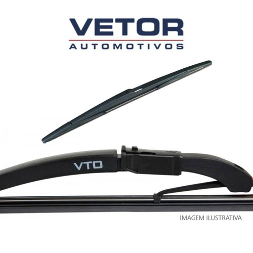 Palheta Limpador De Parabrisa Traseiro Fiat Uno Palio Weekend 1997 À 2000 Vto Pvt13e - 33,5cm