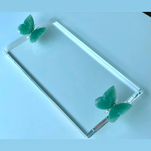 Bandeja 15mm Borboleta Quartzo