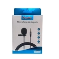 MICROFONE DE LAPELA COM FIO - P3 - 3.5mm