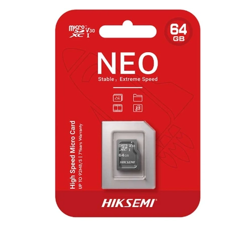 Cartão De Memória Sd, Hiksemi, Class 10, uhs-I 64gb - Hs-Tf-C1/64g