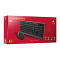 Kit Teclado + Mouse Sem Fio, K-W70BK, Preto, C3Tech