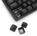 Teclado Gamer Mecanico Redragon Akali 60% RGB Preto - K642-RGB PT Brown