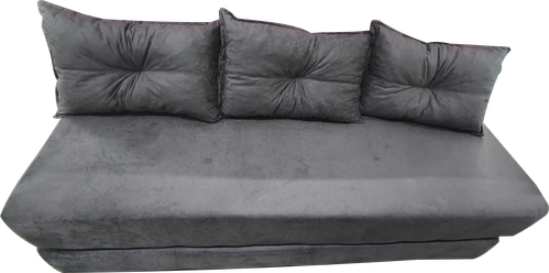 SOFA CAMA S/ENCOSTO 3 ALMOFADAS NASOLY