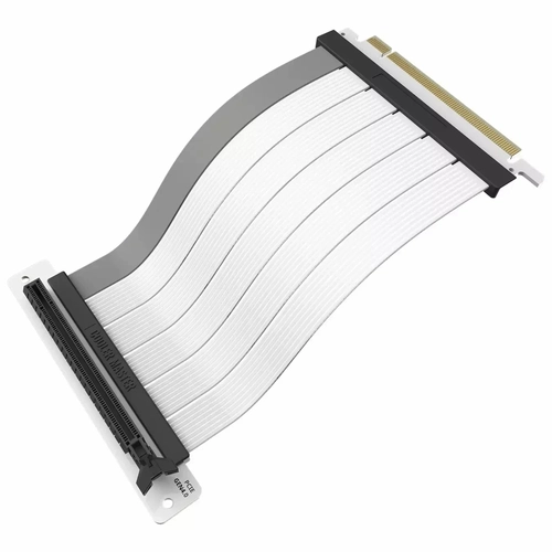 Cabo Cooler Master Riser Pcie 4.0 X16,white -200mm V2 - Mca-u002r-wpci40-200