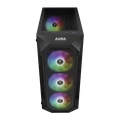 Gabinete Gamer Gamdias Vidro Lateral Argb Elite Preto - Aura GC1