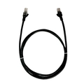 Patch Cord Cabo de Rede Cat6 2.5m Pluscable Preto - Pc-eth6u25bk