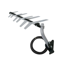 Antena Externa Digital para Tv 2 Em 1 Hdtv/uhf Dtv-1500 Com Mastro e Cabo 10 Metros