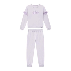 Conjunto Blusa e Calça em Moletinho Felpado Shine Somnii - Feminino