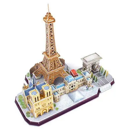 Quebra-Cabeça 3D Revell Castelo Neuschwanstein Com Leds Multicoloridos REV  00151 128 Peças de Encaixe Puzzle 