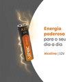 Bateria Alcalina A27 Cartela C/5 12v - Vb27b5
