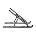 Suporte para Notebook de Até 15 Dobrável com 6 Regulagens Preto - Sn150