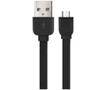 Cabo USB x Micro USB Recarrega e Transfere Dados Multilaser 1 Metro Preto - Wi325