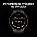 Samsung Galaxy Watch7 Smartwatch 40mm LTE, Galaxy AI, Tela em Cristal de Safira Verde