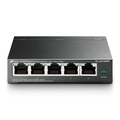 Switch Gigabit 10/100/1000 de Mesa C/ 5 Portas (4 Poe) Tl-sg1005p Smb