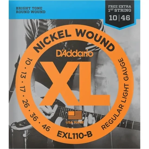 ENCORDOAMENTO 010 GUITARRA D ADDARIO EXL110B
