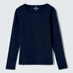 Blusinha Manga Longa Hering - Feminina