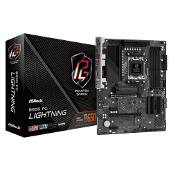 Placa Mãe AM5 Asrock B650 PG Lightning AMD DDR5