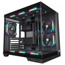 Gabinete Gamer Redragon Wideload Pro Preto - CA-604B-PRO