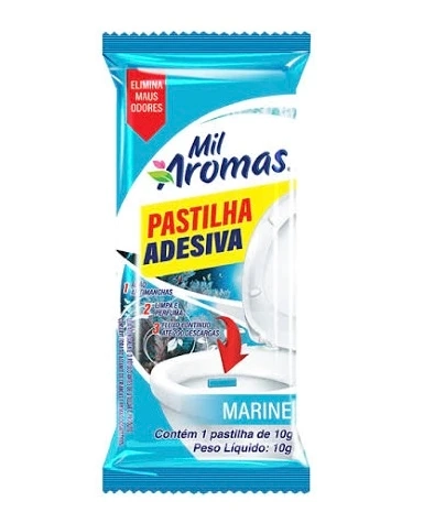 Pastilha Sanitária Adesiva Marine 10g