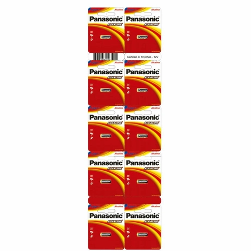 Bateria Alcalina 12v A23 Cartela Com 10  Lr-v08-1bt