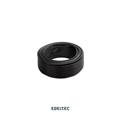 Cabo Edeltec Solar Pv 1.8kvcc 6mm Preto Nbr 16612 - Bobina 75mts