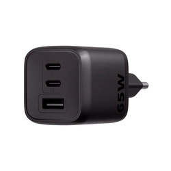 Carregador Ultrarrapido 65w C/ 3 Portas Usb (1 Usb-a + 2 Usb-c) Gan Ec21 4820190