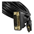 Cabo Dvi 24+1 P/ Hdmi Macho 1,8m Preto Le-6626 - It Blue