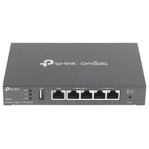 Roteador Tp-link Omada Multi-wan Vpn Gigabit - Er605