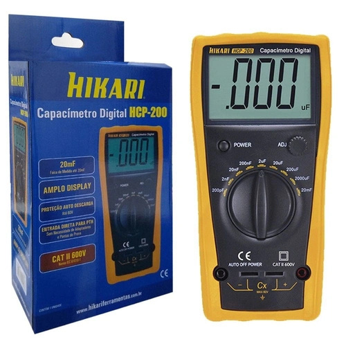Capacímetro Digital Hikari HCP-200