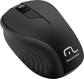 Mouse Sem Fio Multilaser 2.4ghz Preto Usb Plug And Play 1200dpi MO212