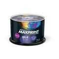 Blu-Ray 25gb 6x Printable Lacrado Bd-r Mídia  C/ 50un - Maxprint