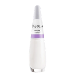 Esmalte Impala A Cor da Sua Moda Top Pop - Transparente 7,5 ml