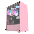 GABINETE HYRAX ATX HGB200P ROSA 