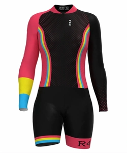 Macaquinho de Ciclismo Feminino Crisântemo