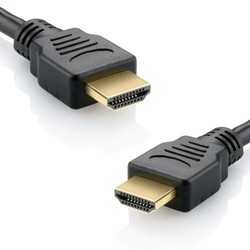 Cabo HDMI 1.4 3D 4K FULL HD ETHERNET Com Filtro 2 Metros Preto